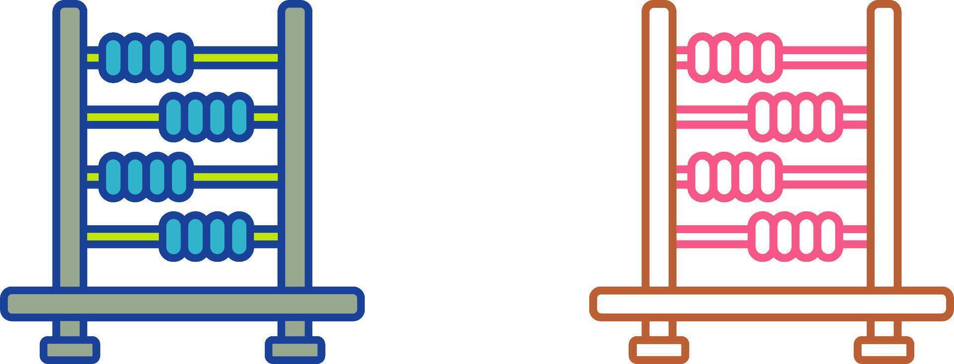 Abacus Icon Design vector