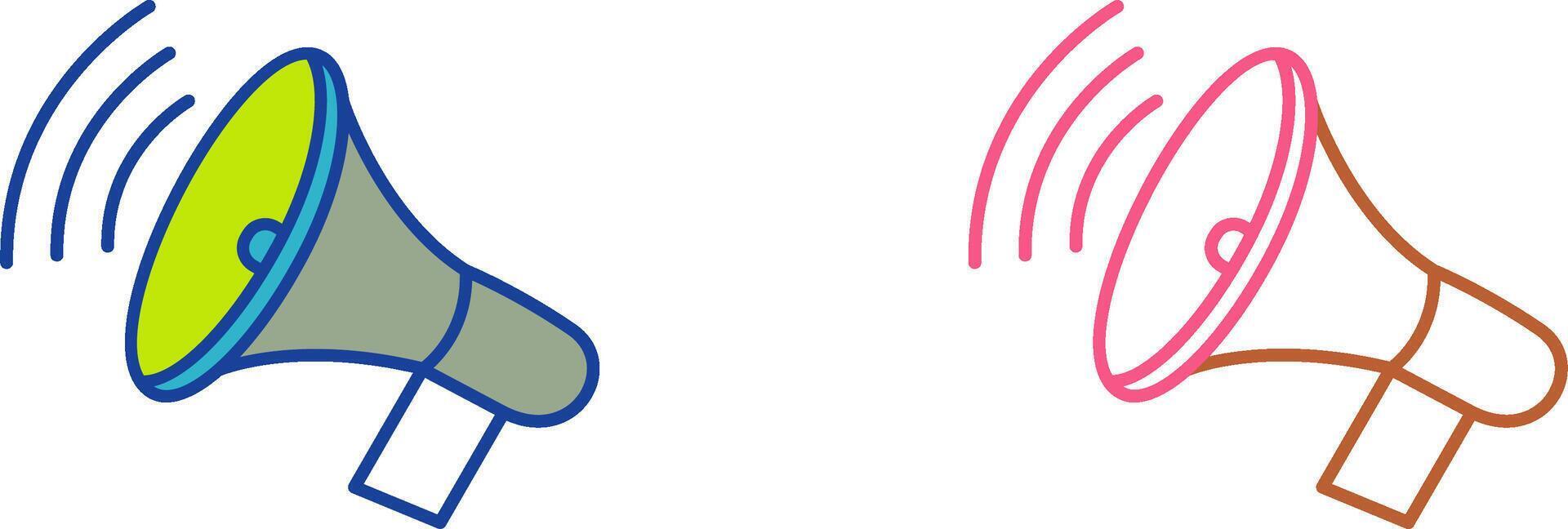 Announcing Icon Design vector