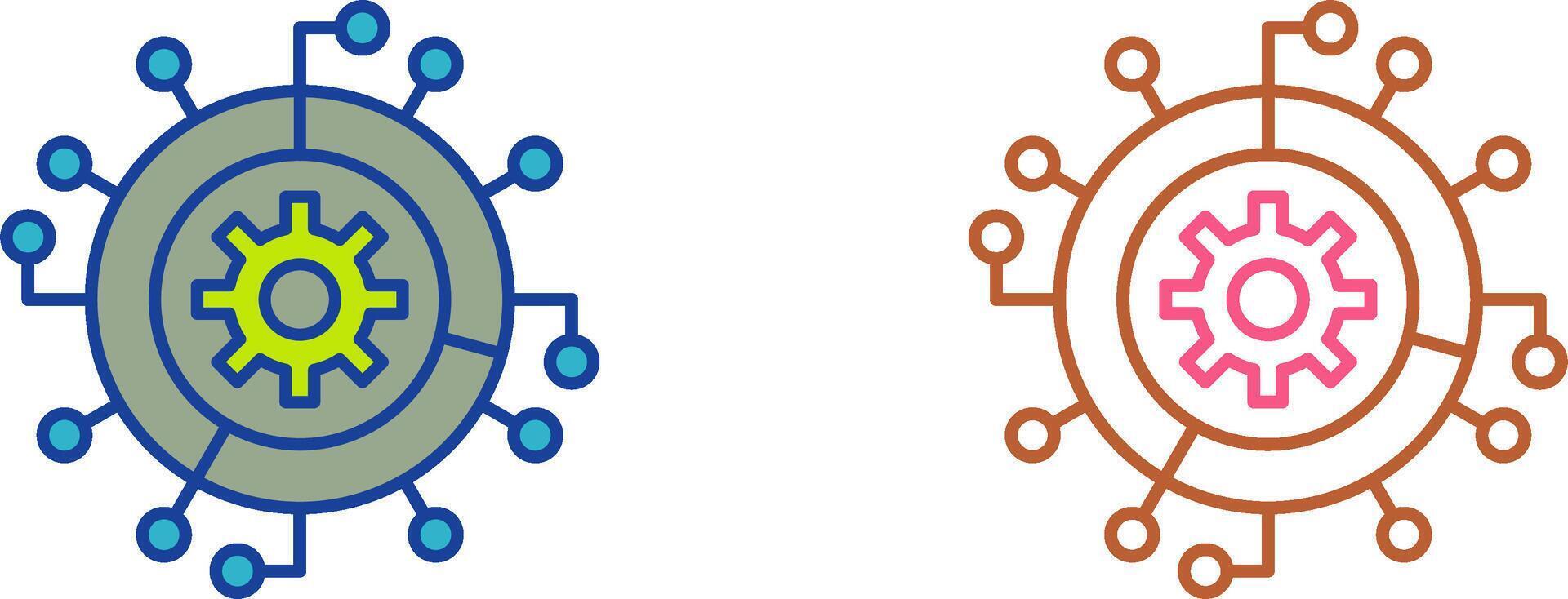 Progress Icon Design vector