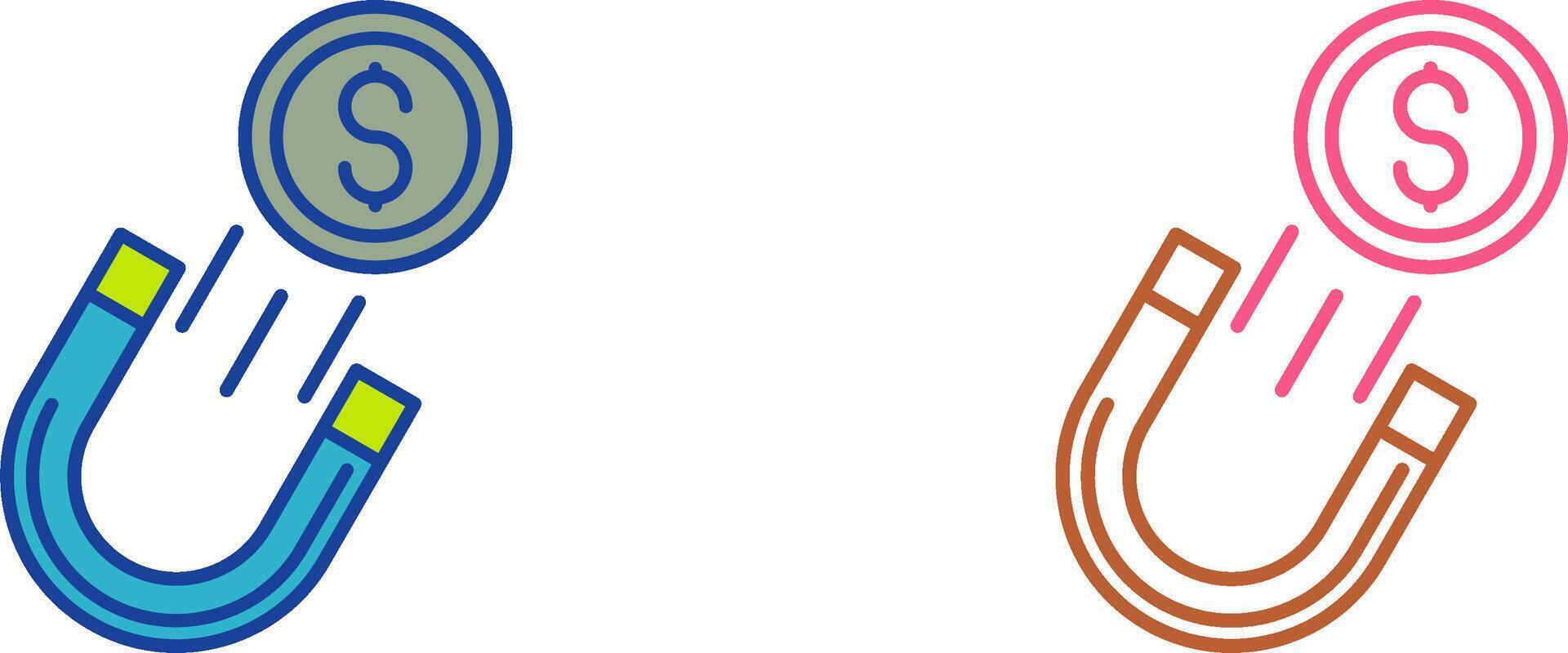 Stealing Money Icon Design vector