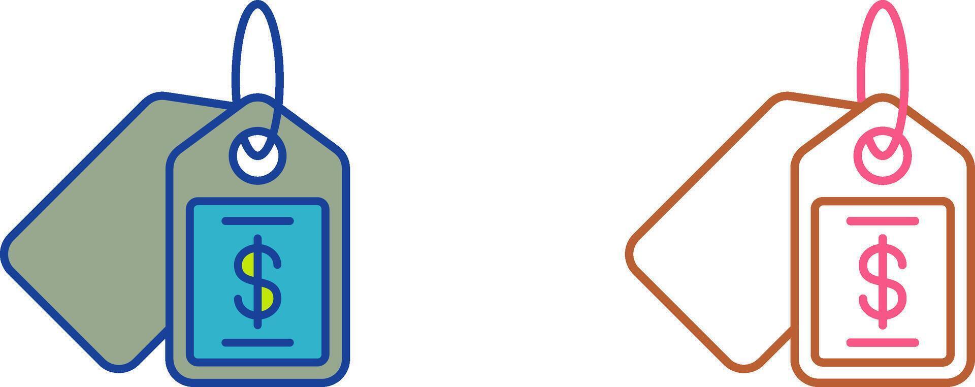 Price Tag Icon Design vector
