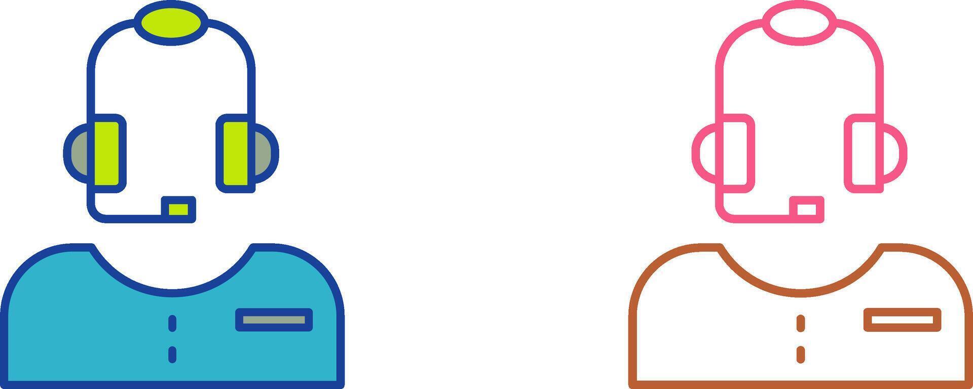 Customer Service Icon Design vector