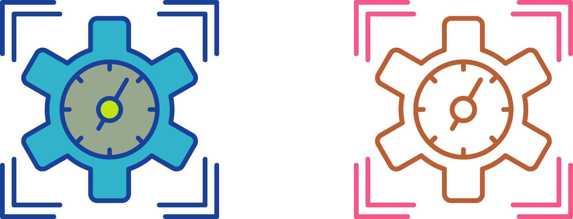 SEO Perfomance Icon Design vector