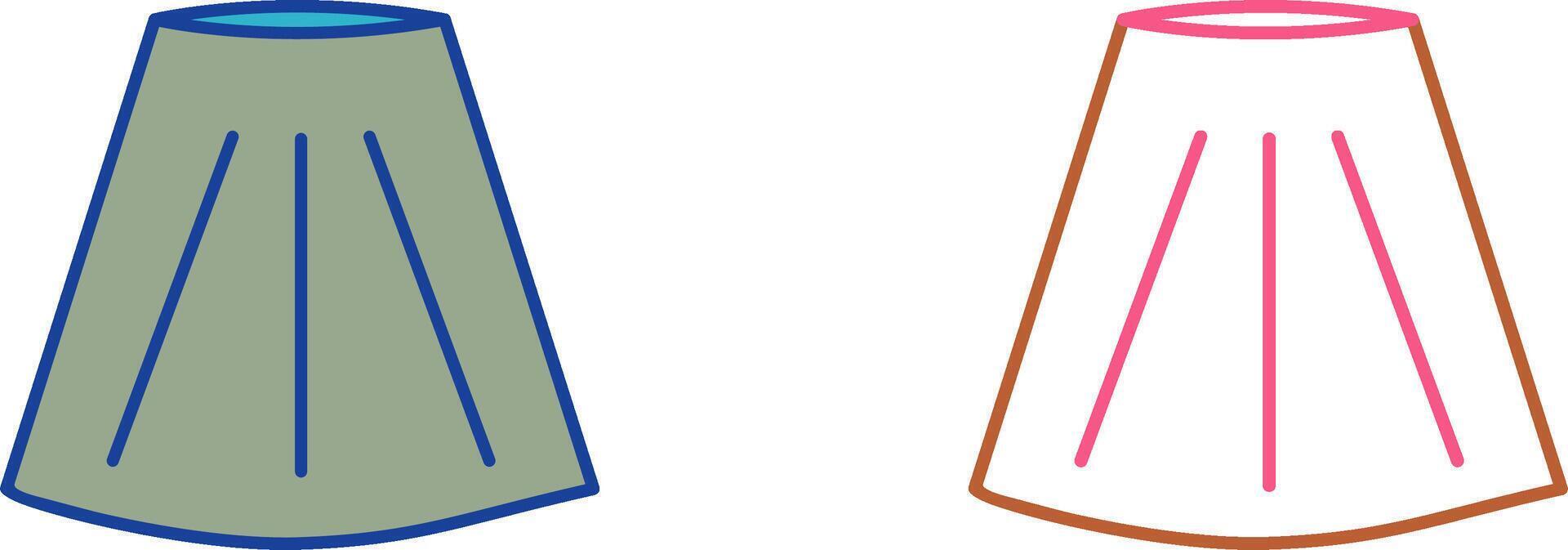 Skirt Icon Design vector