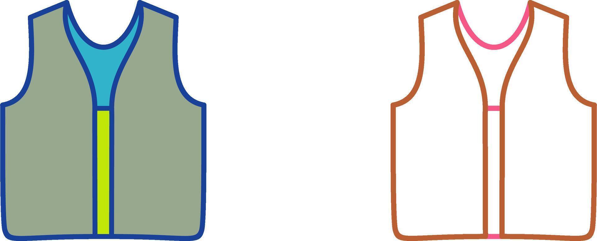 Swimming Vest Icon Design vector