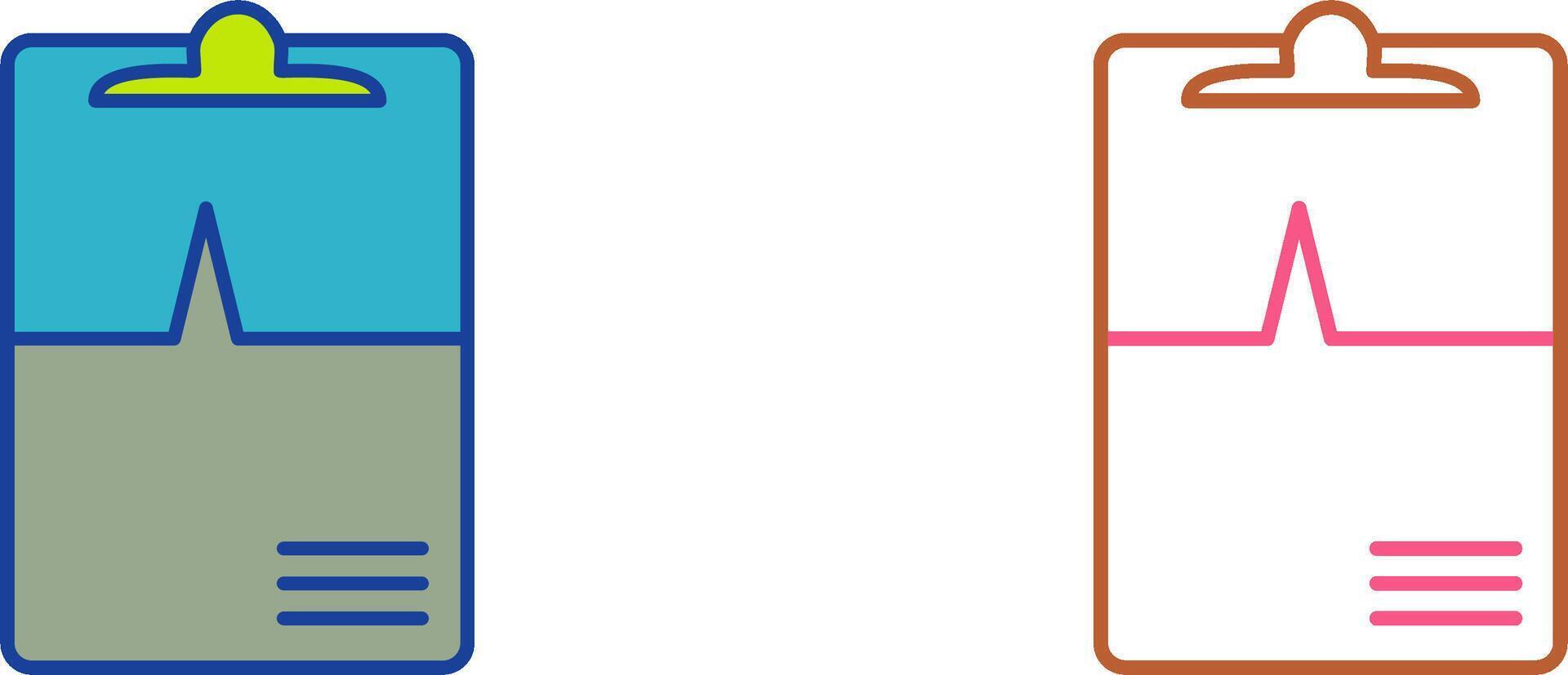 Clipboard Icon Design vector