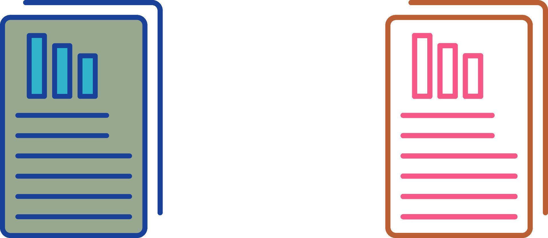 Reports Icon Design vector