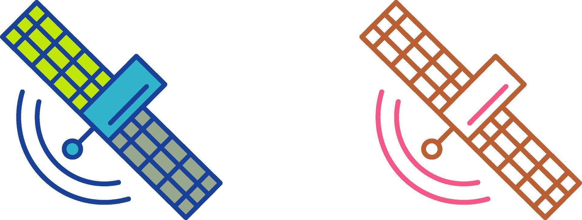 Satellite Icon Design vector