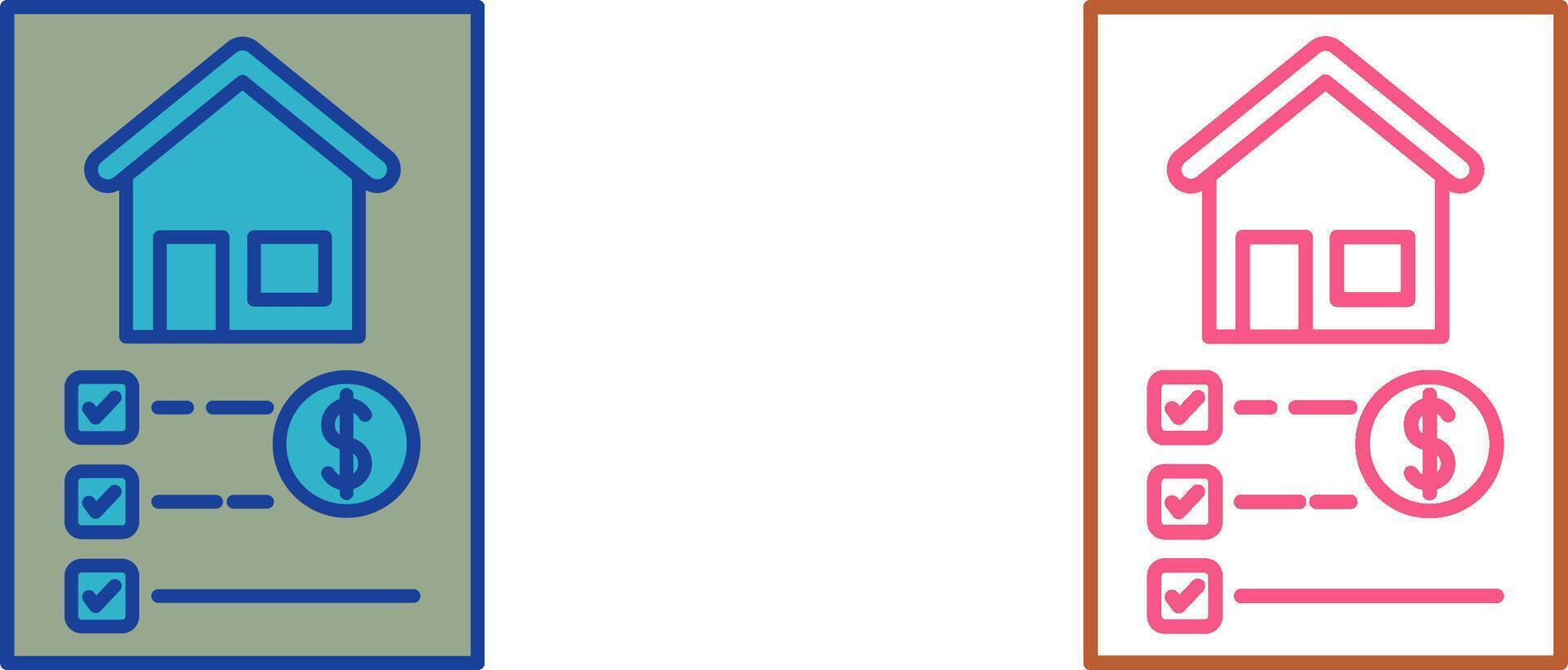 List Icon Design vector