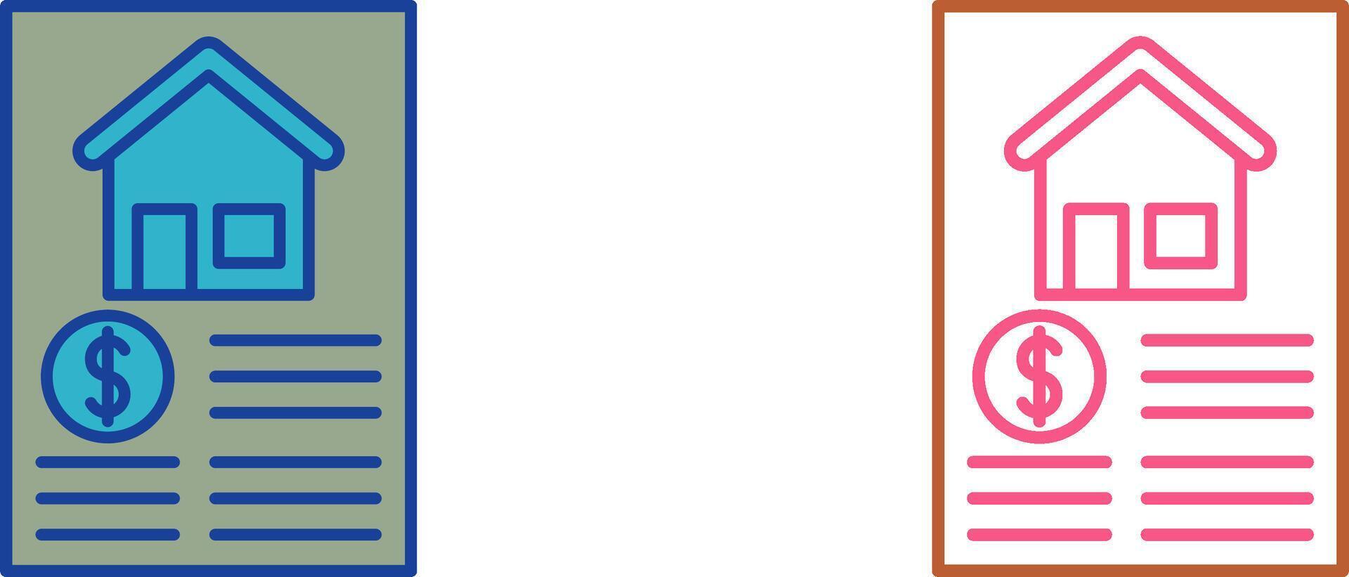 Document Icon Design vector
