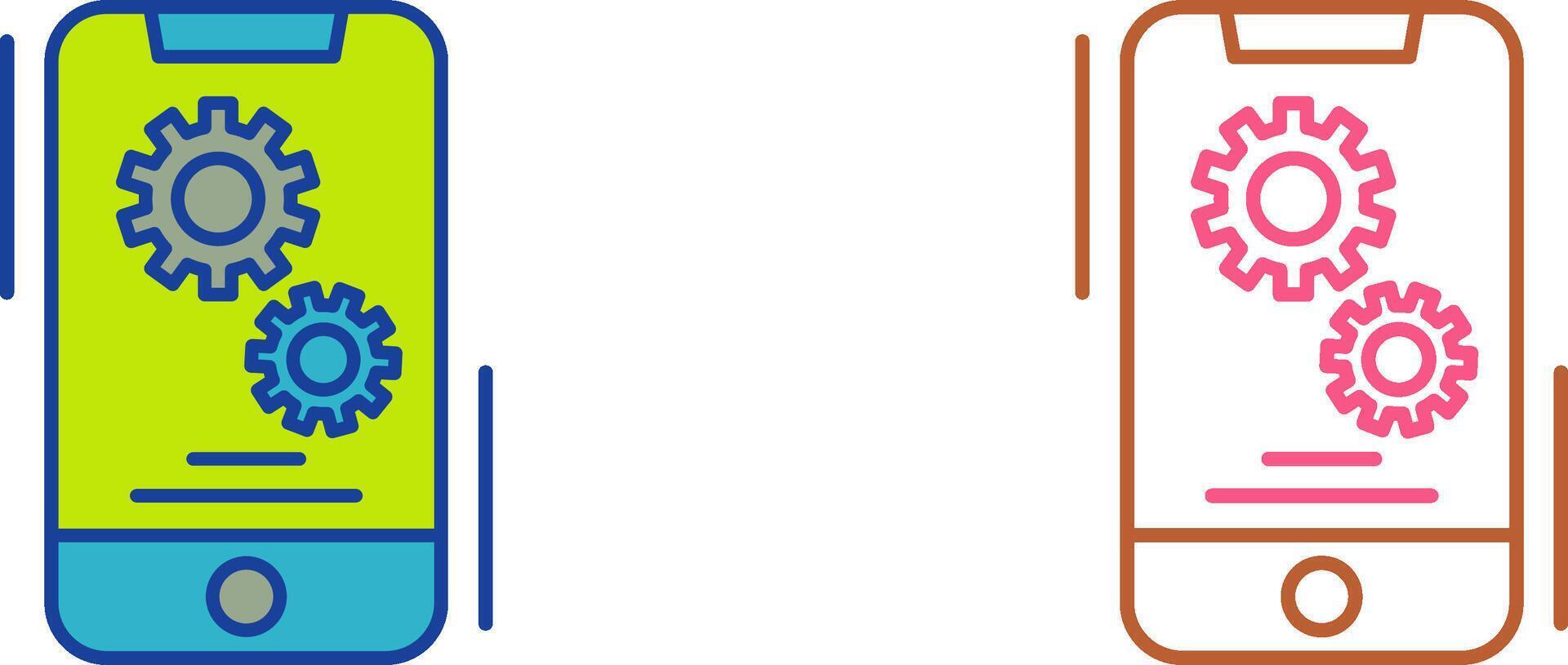 Setting Icon Design vector