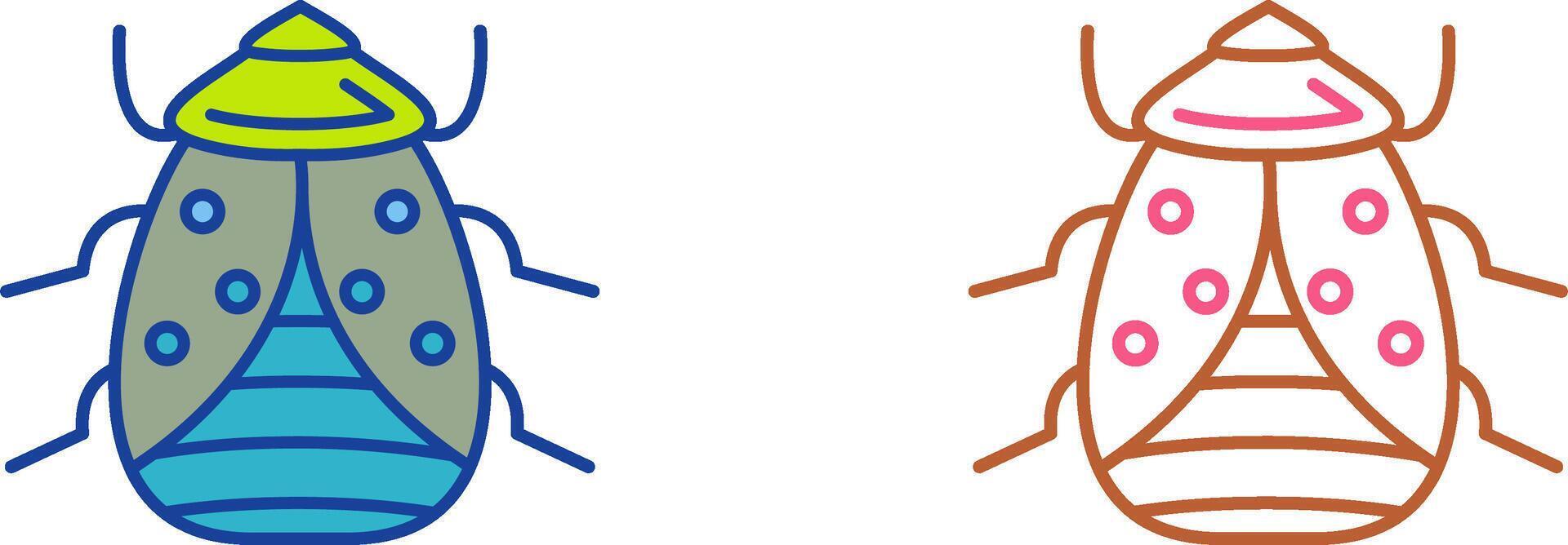 Bug Icon Design vector