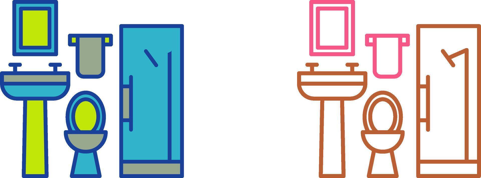 Bath Icon Design vector