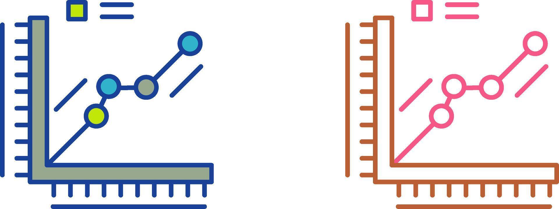 Graph Icon Design vector