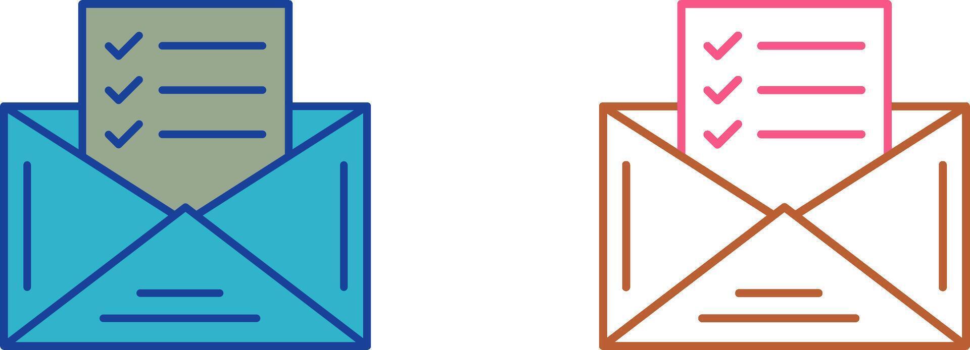Check List Icon Design vector