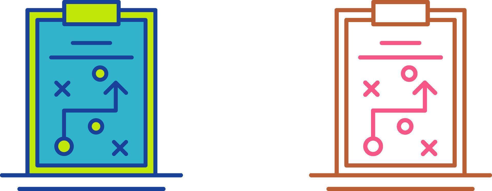 Strategy Icon Design vector
