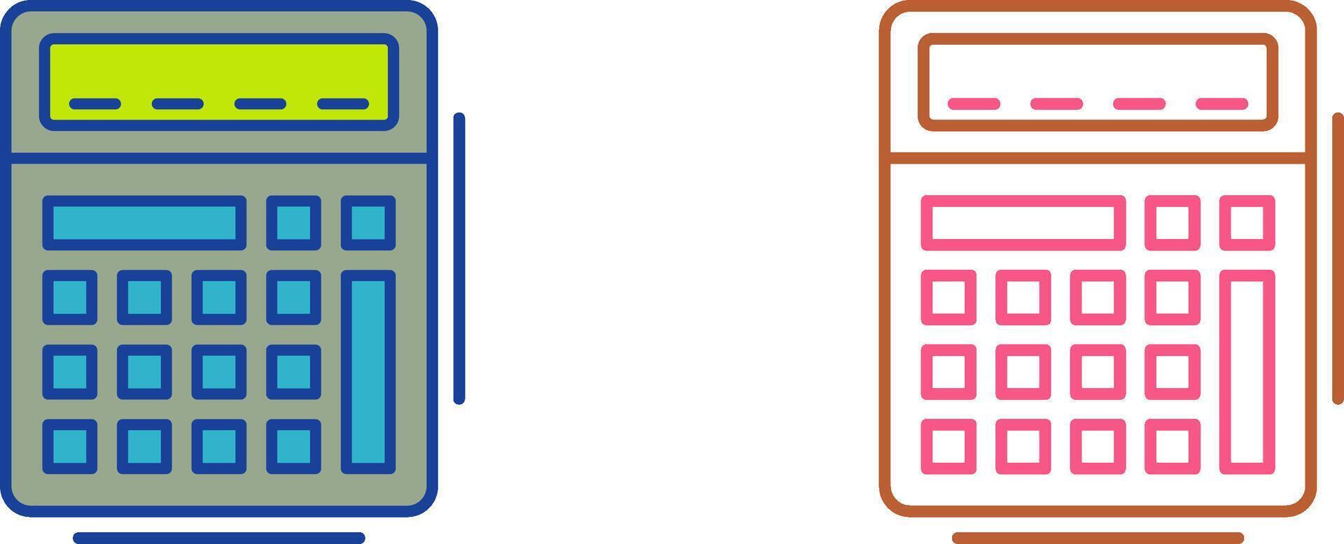 Calculator Icon Design vector