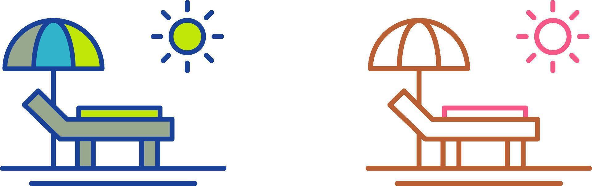 Hammock Icon Design vector