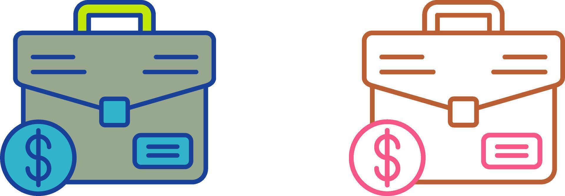 Suitcase Icon Design vector