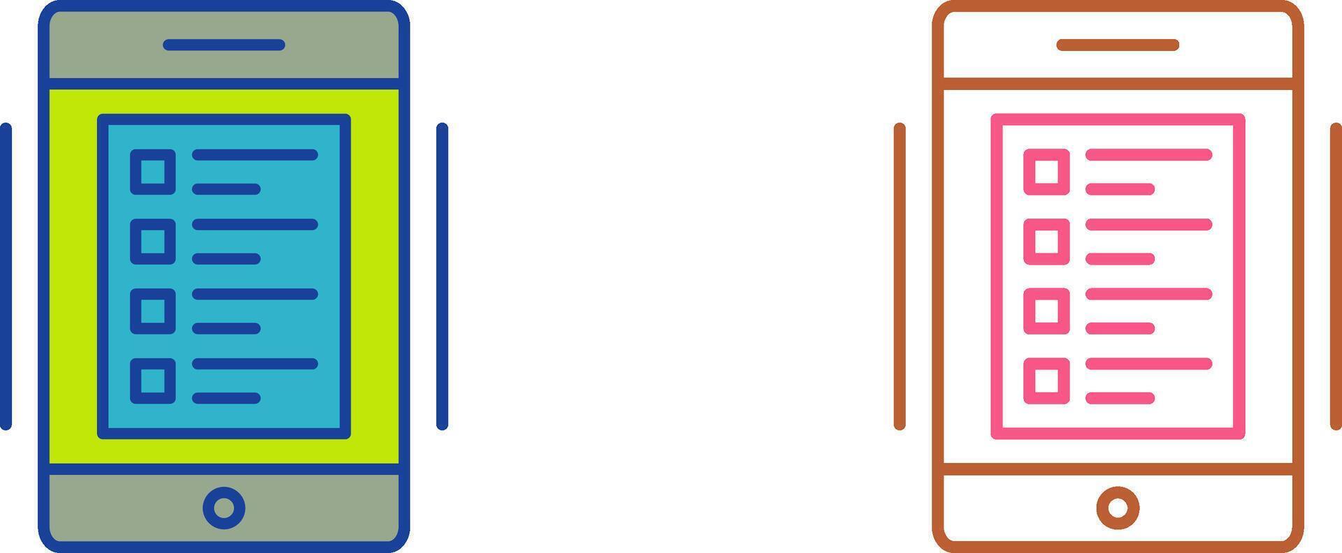 Online Test Icon Design vector