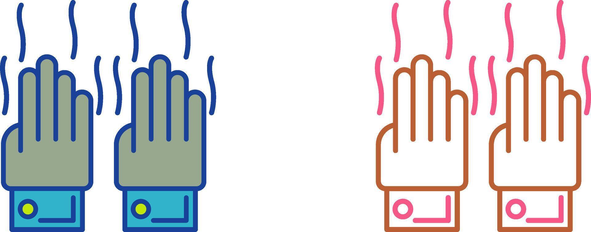 Smelly Hands Icon Design vector