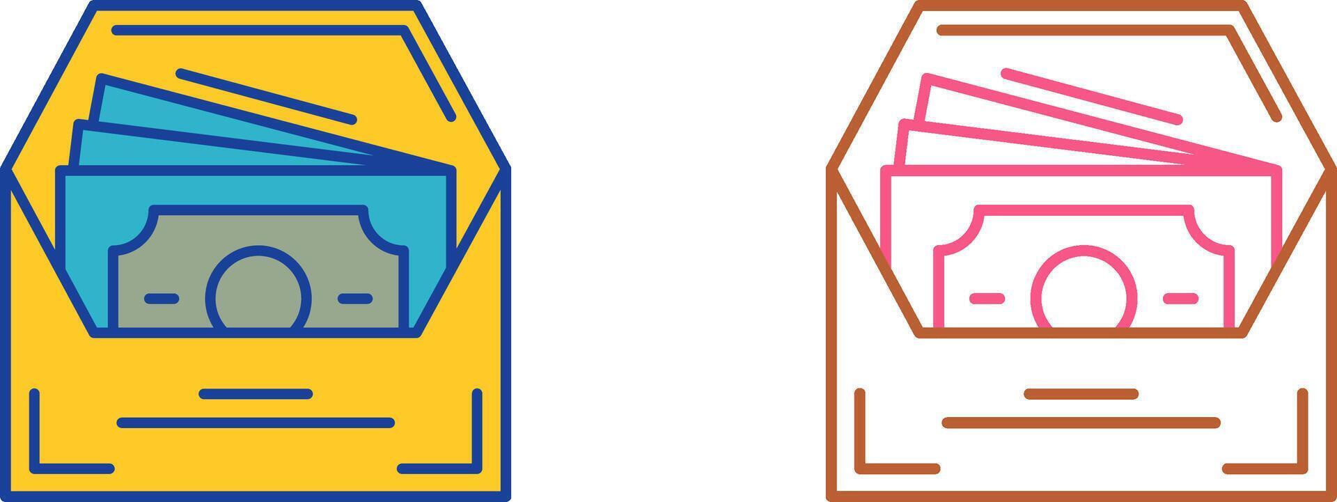 Salary Icon Design vector