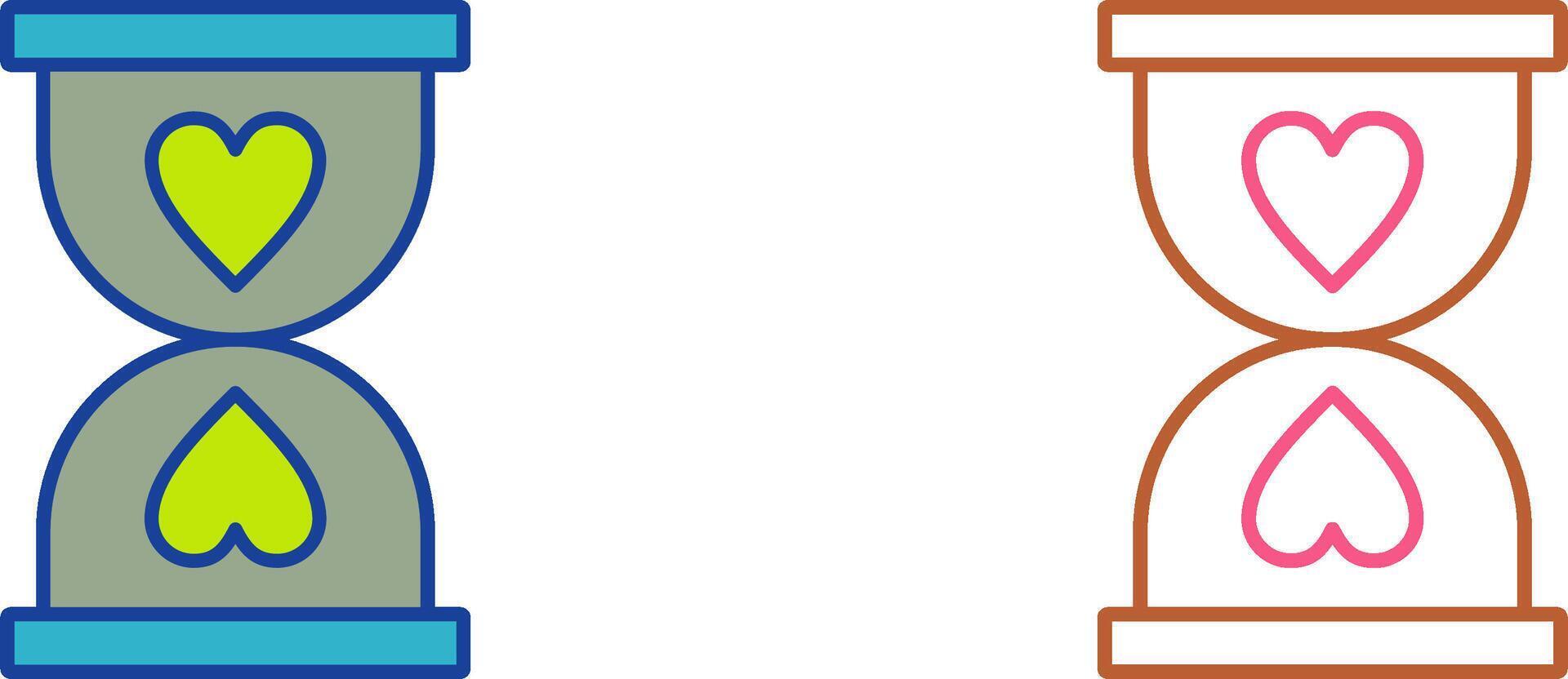 Hourglass Icon Design vector