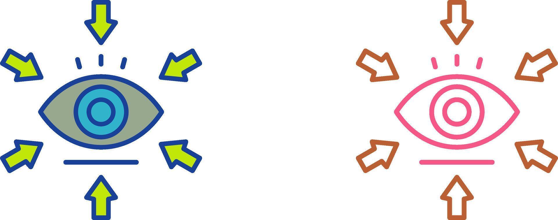 Visualization Icon Design vector