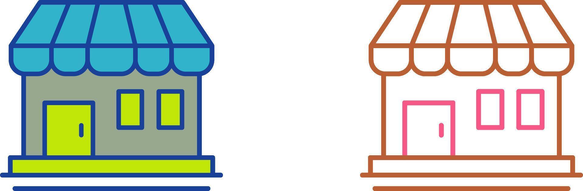 Shop Icon Design vector