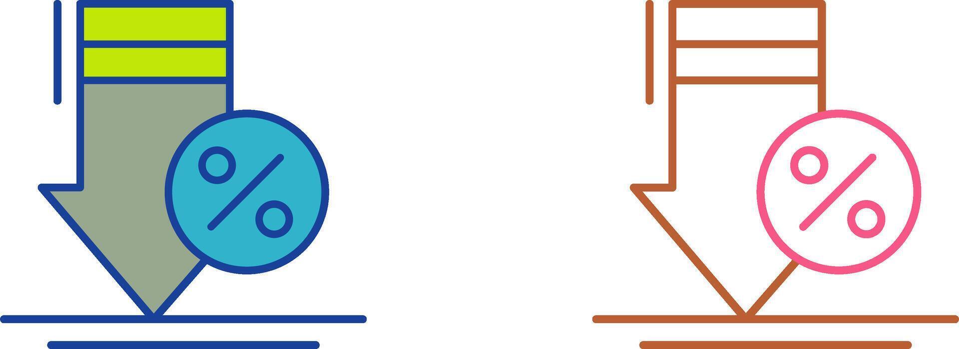 Discount Icon Design vector