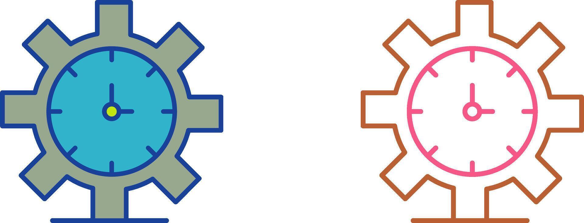 Time Management Icon Design vector