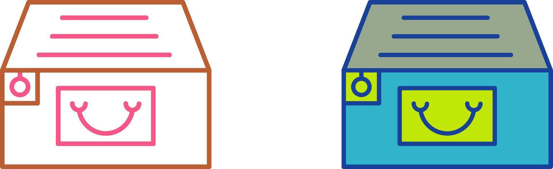File Cabinet Icon Design vector