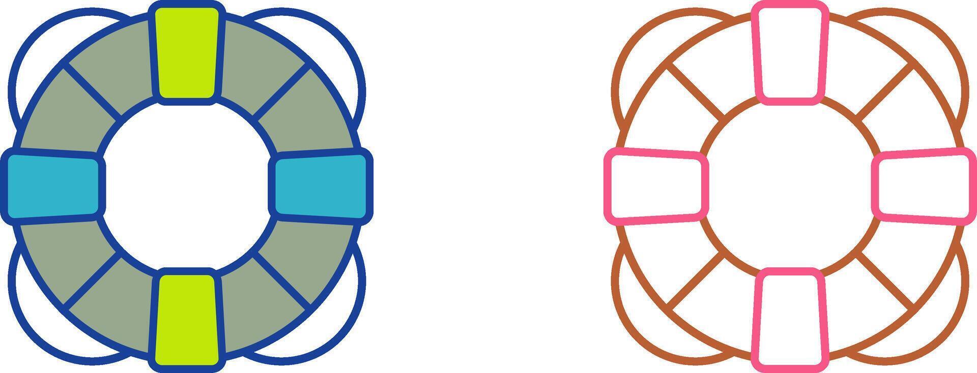 Lifesaver Icon Design vector