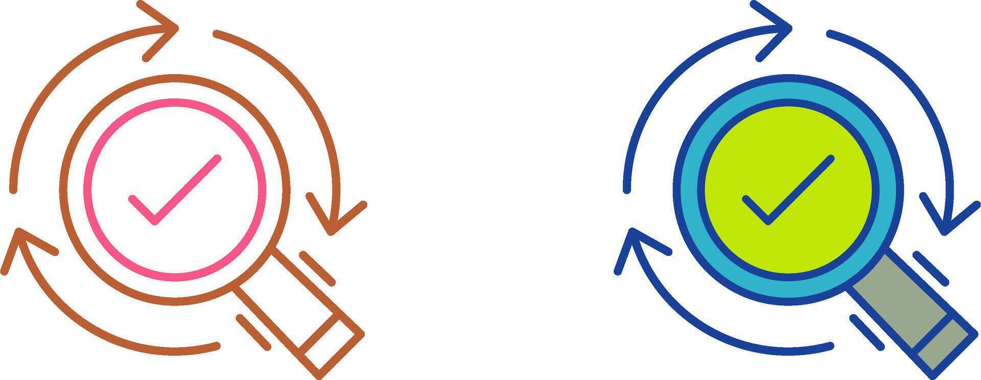 Research Icon Design vector