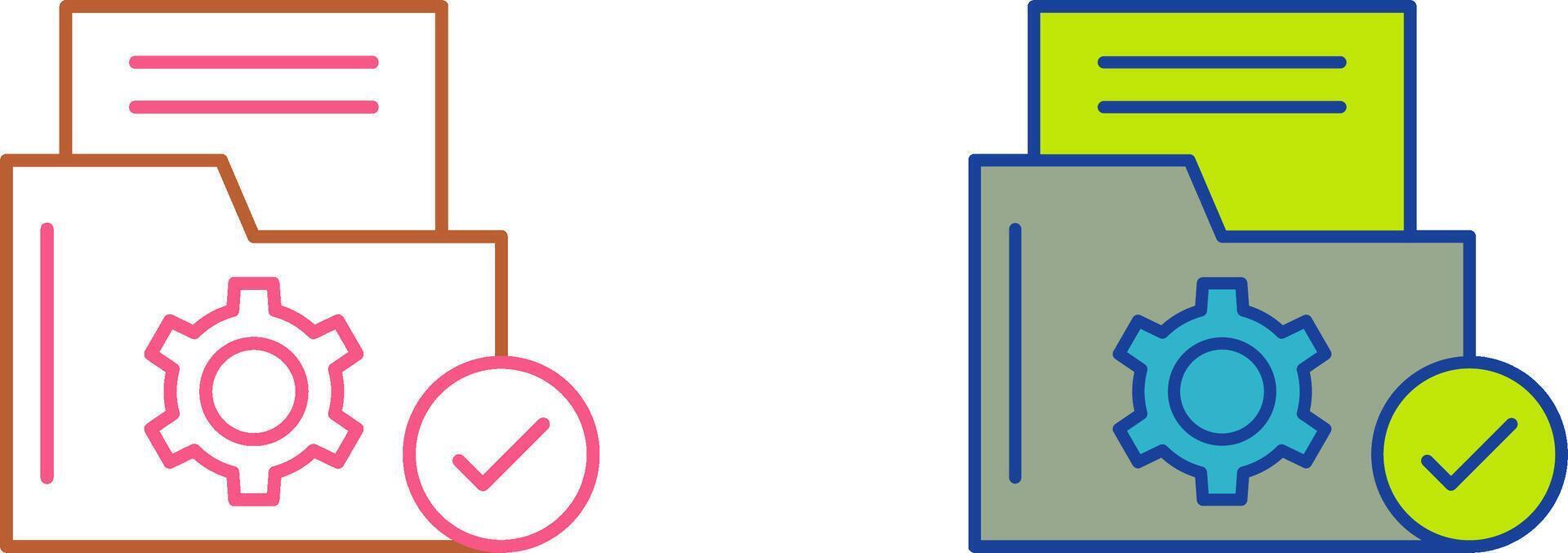 Folder Icon Design vector