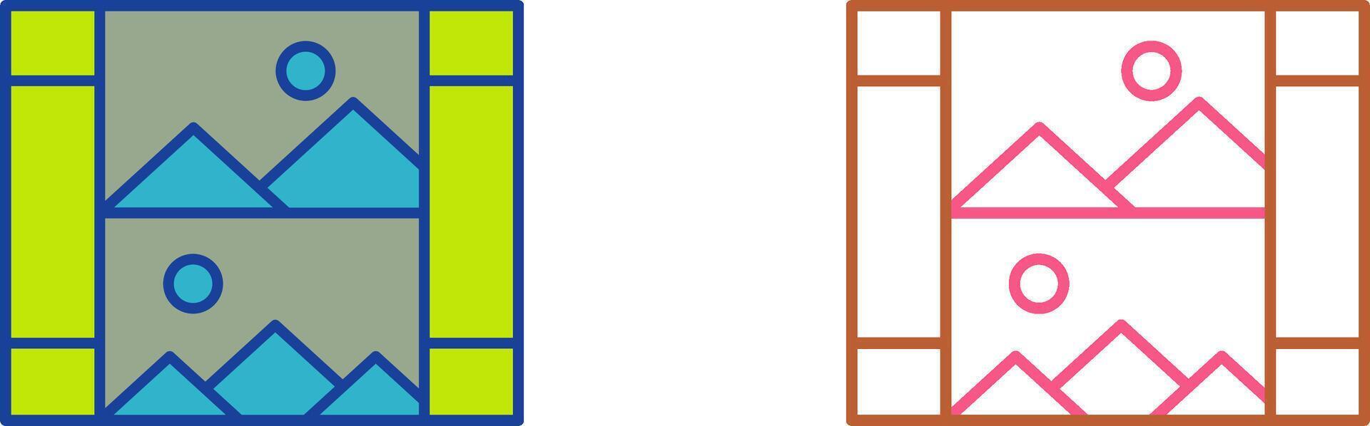 Gallery Icon Design vector