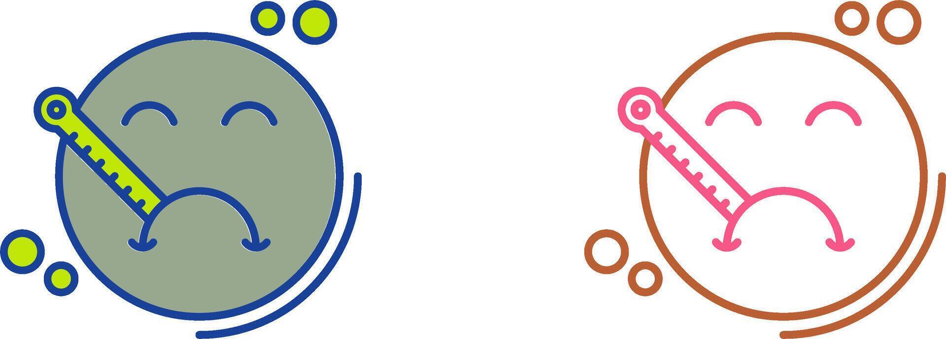 Sick Icon Design vector