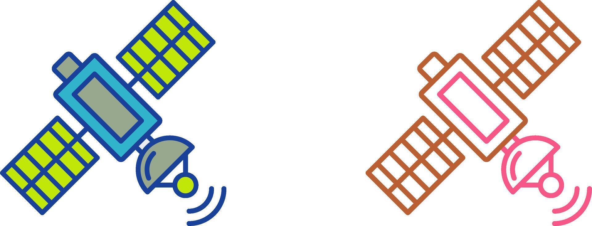 Satelite Icon Design vector