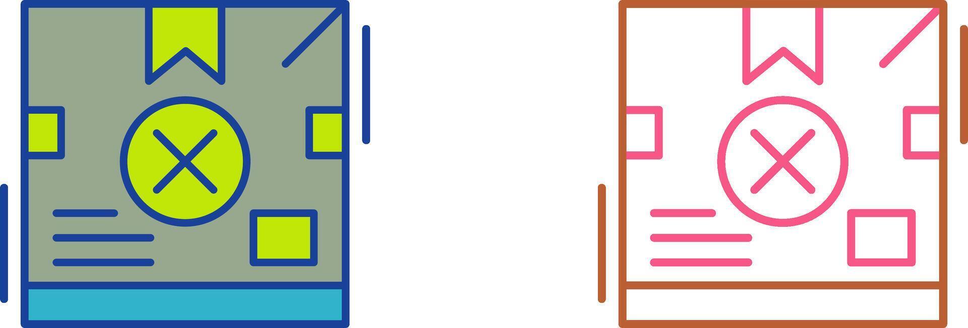 Delivery Box Icon Design vector