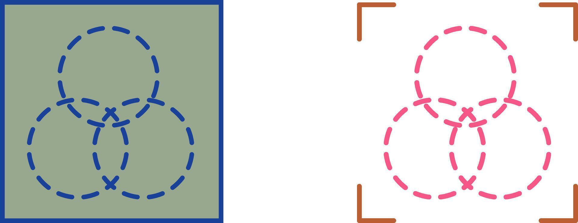 Intersection Icon Design vector