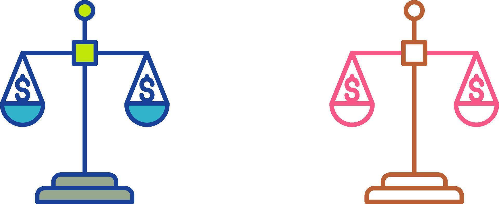 Scale Icon Design vector