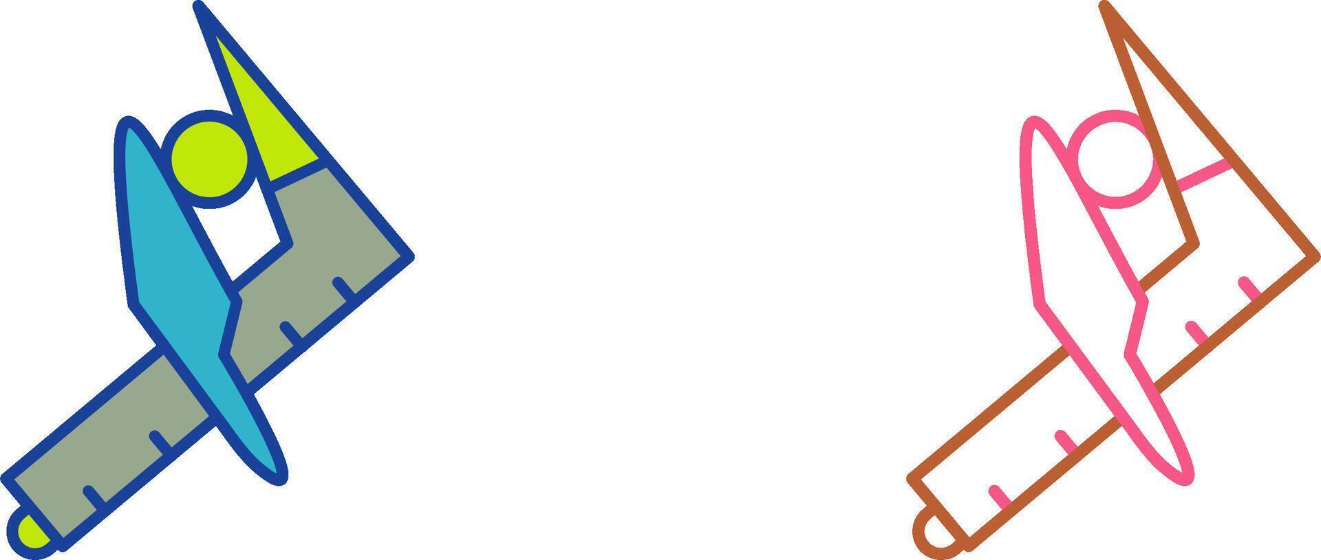 Caliper Icon Design vector