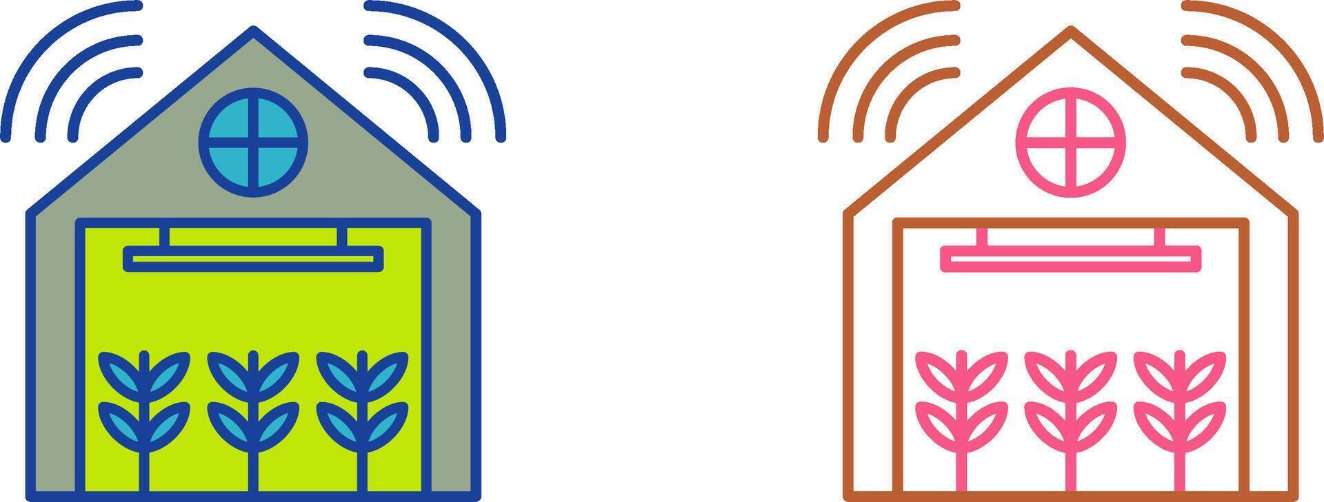 Warehouse Icon Design vector