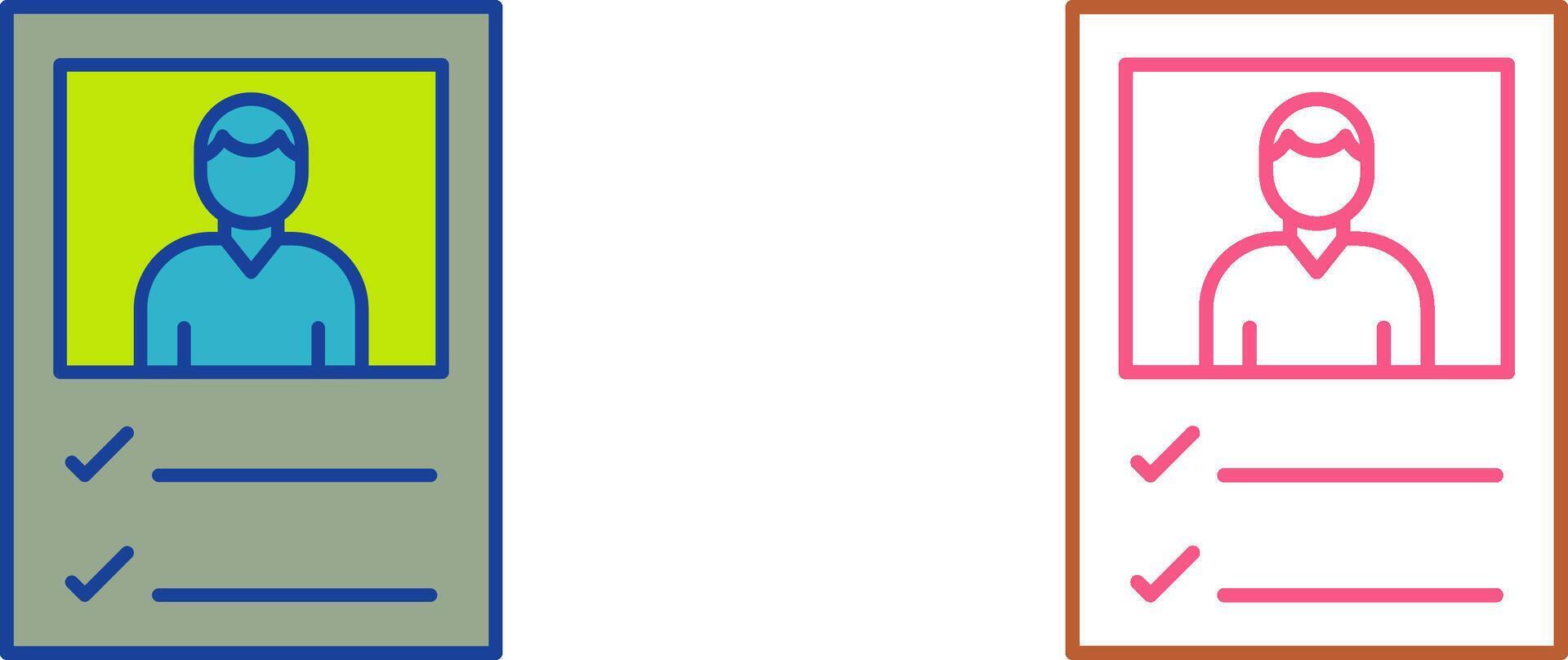 Ballot Icon Design vector