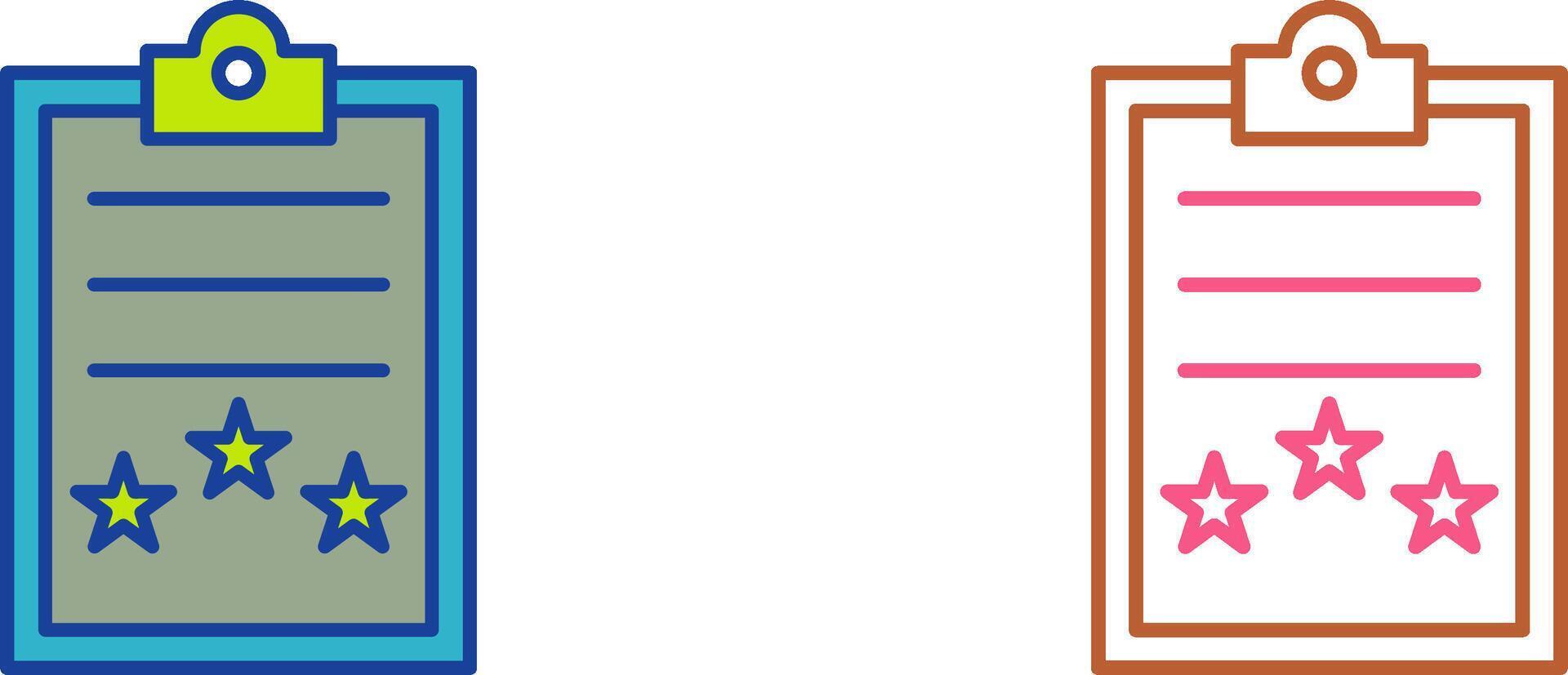 Result Icon Design vector