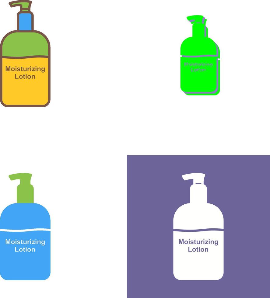Lotion Icon Design vector