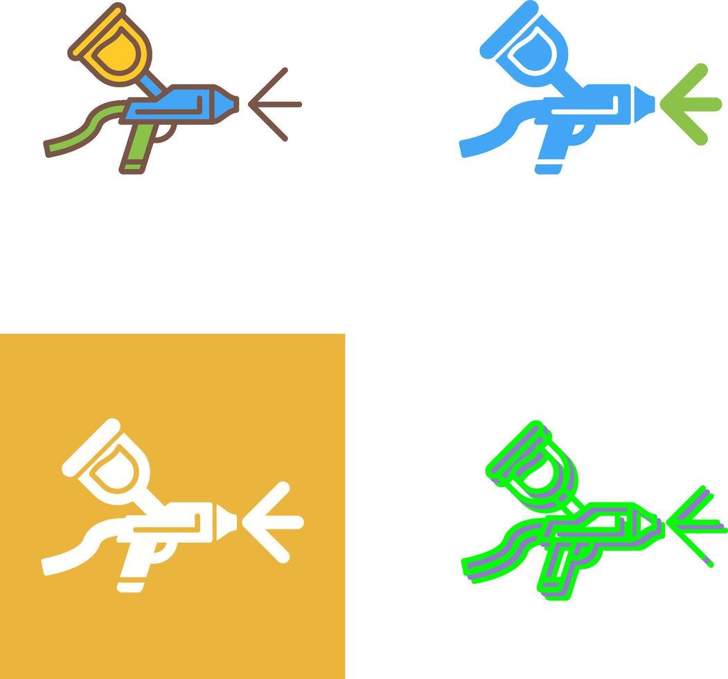 Airbrush Icon Design vector