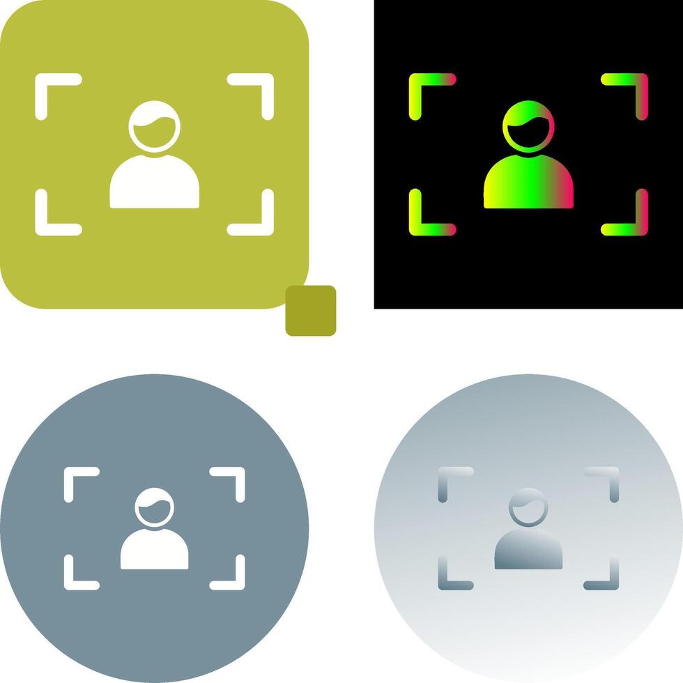 Unique Focus Icon Design vector