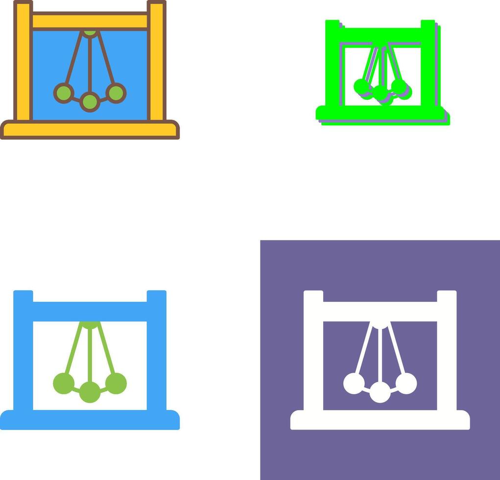 Pendulum Icon Design vector