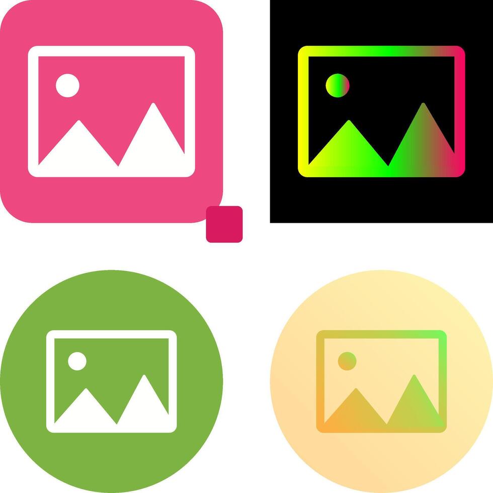 Albums Icon Design vector